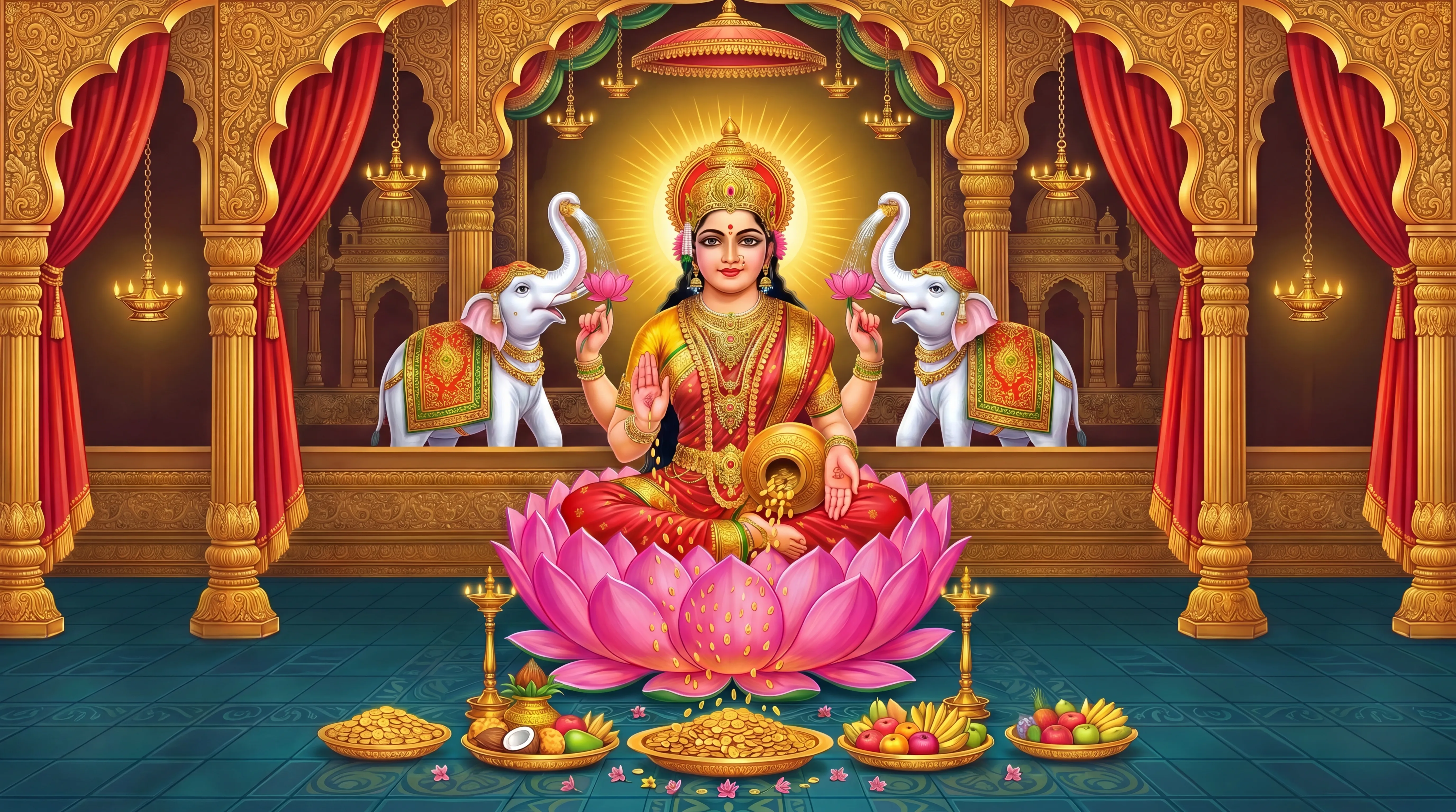 Goddess Lakshmi — Sri Rajalakshmi Sweets